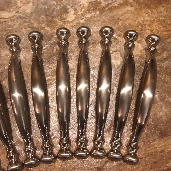 Amerock USA BP854-G9 Drawer Pull Handle Satin Sterling Nickel 3" Center Vtg (14) - Picture 5 of 7